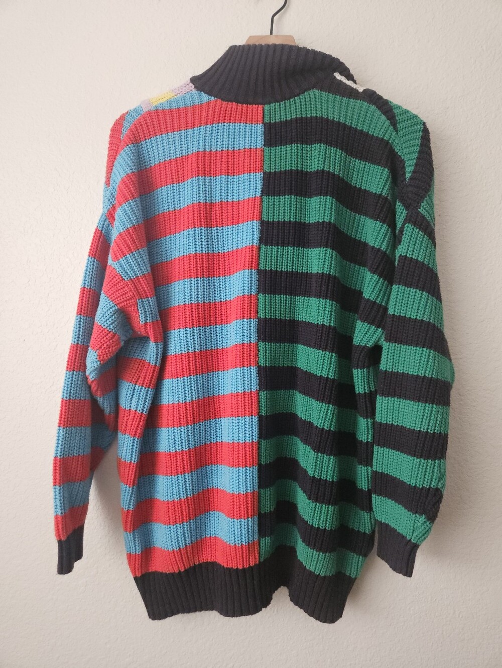 Staud Hampton sweater in cabana stripe, small - Picture 9 of 13